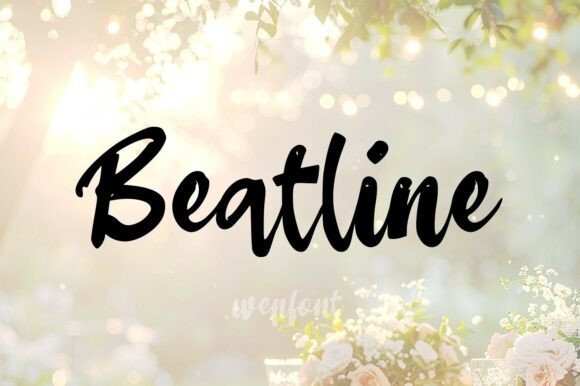 Beatline: A Dynamic Script Font for Web Design