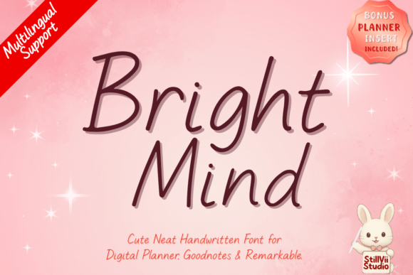 Bright Mind: A Clean Handwritten Font for Campaigns