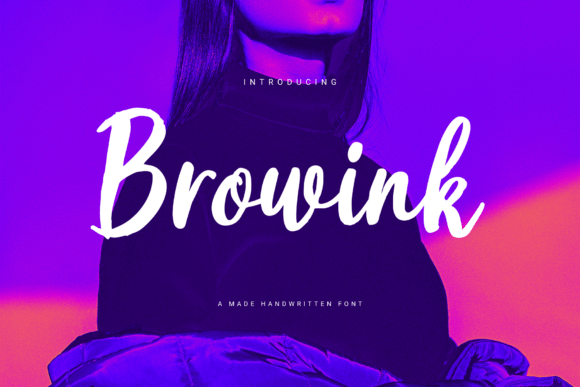 Browink: The Handwritten Script Font for Modern Marketers