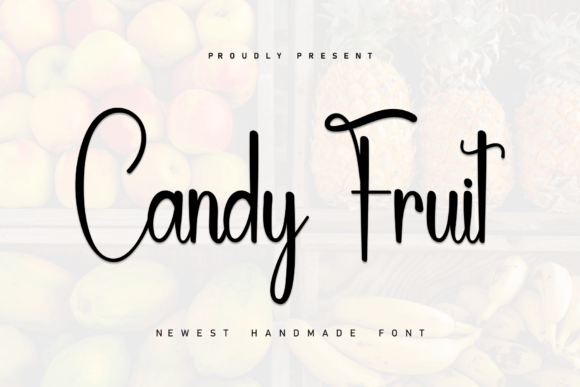Candy Fruit: A Handwritten Font for Bold Branding