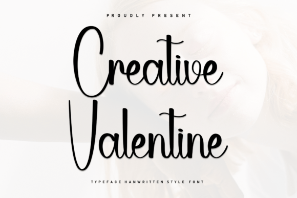 Creative Valentine: A Handwritten Font for Your Brand