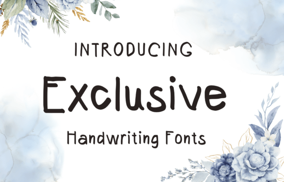 Exclusive Font: A Polished Script for Modern Web Design