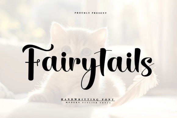 Fairytails: A Modern Script Font for Branding