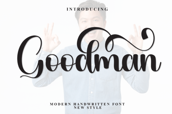 Goodman: A Handwritten Script Font for Editorial Design