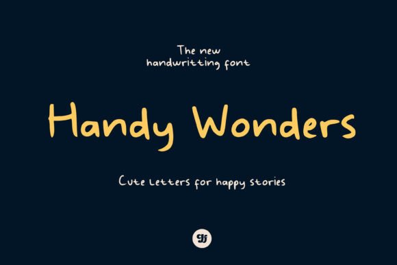 Handy Wonders: A Natural Handwriting Font for Editors