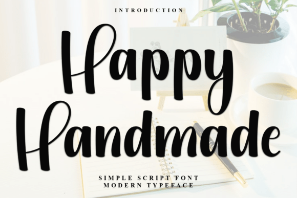 Happy Handmade: A Festive Typeface for Editorial Design
