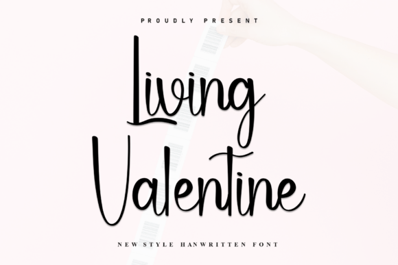 Living Valentine: A Handwritten Font for Campaigns