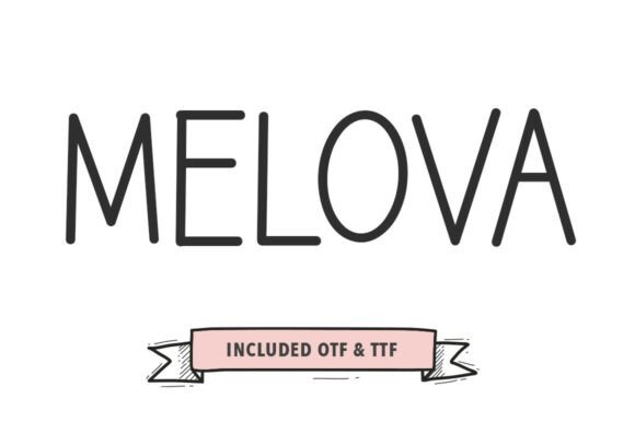 Melova: A Modern Handwritten Font for Editorial Design