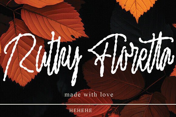 Ruthy Floretta: A Sweet Script Font for Campaigns