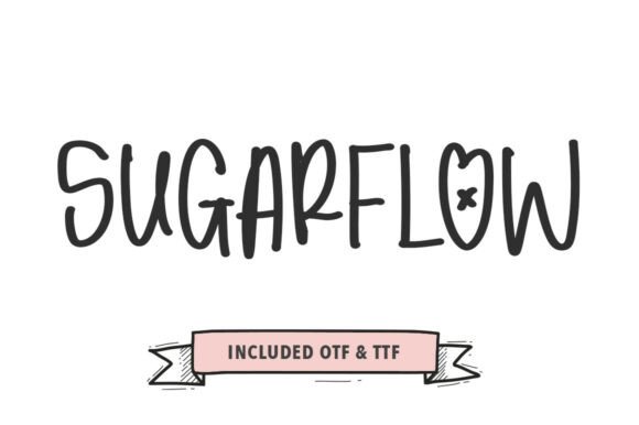 Sugarflow: A Sweet Handwritten Font for Makers