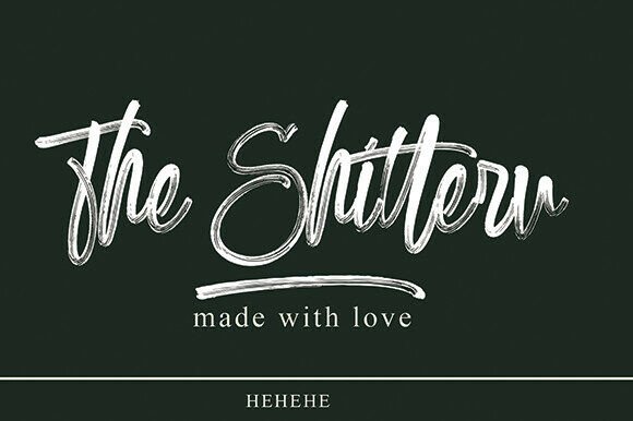 The Shitteru: A Refined Script Font for Crafters