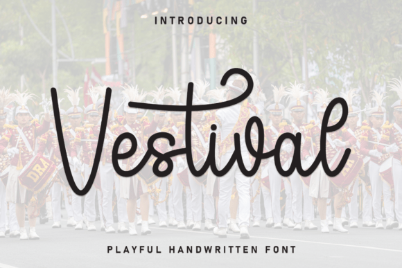 Vestival: A Handwritten Display Font for Web Design