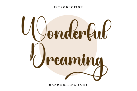 Wonderful Dreaming: A Festive Typeface for Web Design